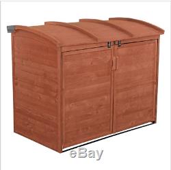 Outdoor 34-inch x 62-inch Wooden Storage Shed with Lockable Doors 1st CLASS WOOD