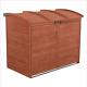 Outdoor 34-inch X 62-inch Wooden Storage Shed With Lockable Doors 1st Class Wood