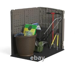 Outdoor 4 ft. 4 in. W x 2 ft. 8 in. D Plastic Horizontal Storage Shed