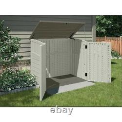 Outdoor 4 ft. 5 in. W x 2 ft. 9 in. D Horizontal Storage Shed