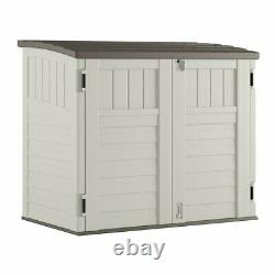 Outdoor 4 ft. 5 in. W x 2 ft. 9 in. D Horizontal Storage Shed Weather Resistant