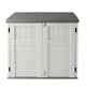 Outdoor 4 Ft. 5 In. W X 2 Ft. 9 In. D Plastic Horizontal Storage Shed