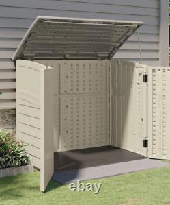 Outdoor 4 ft. 5 in. W x 2 ft. 9 in. D Plastic Horizontal Storage Shed