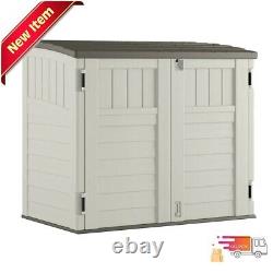 Outdoor 4 ft. 5 in. W x 2 ft. 9 in. D Plastic Horizontal Storage Shed NEW ITEM