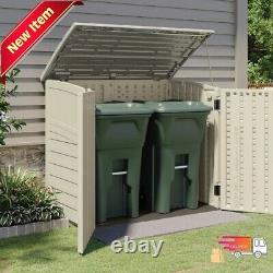 Outdoor 4 ft. 5 in. W x 2 ft. 9 in. D Plastic Horizontal Storage Shed NEW ITEM