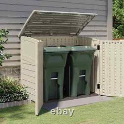 Outdoor 4 ft. 5 in. W x 2 ft. 9 in. D Plastic Horizontal Storage Shed SALE