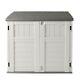 Outdoor 4 Ft. 5 In. W X 2 Ft. 9 In. D Plastic Horizontal Storage Shed Sale