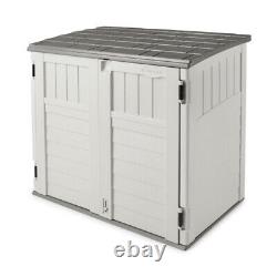 Outdoor 4 ft. 5 in. W x 2 ft. 9 in. D Plastic Horizontal Storage Shed Sale