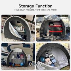 Outdoor Bike Storage Tent Waterproof Shed 2-3 Bicycles Garden Tools Portable New