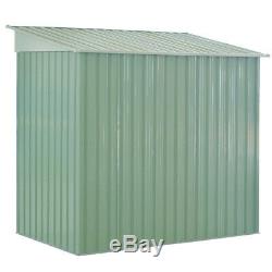 Outdoor Galvanized Steel Tool Storage Shed Sliding Door 2 Sliding Doors