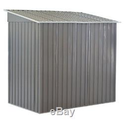 Outdoor Galvanized Steel Tool Storage Shed Sliding Door 2 Sliding Doors