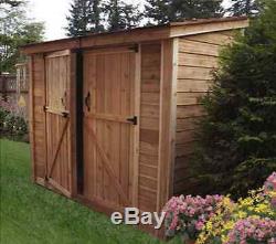 Outdoor Living Today 8X4 SpaceSaver Storage Shed (Double Doors) SS84D