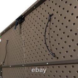 Outdoor Storage Box Hard Plastic Horizontal Storage Shed 561 Gallon 71
