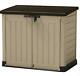 Outdoor Storage Cabinet Shed Patio Furniture Garden Backyard Building Resin Pool