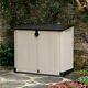 Outdoor Storage Garden Pool Garbage Shed Box 30-cu Ft Resin All-weather Plastic