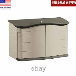 Outdoor Storage Shed Resin Weather Resistant Lockable Organization Patio Tools