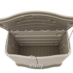 Outdoor Storage Shed Resin Weather Resistant Lockable Organization Patio Tools
