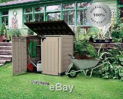 Outdoor Storage Shed X Large Container Box Garden Tool Garage Backyard Trash Can
