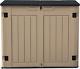 Outdoor Weather-resistant Horizontal Storage Shed, 35 Cu Ft Capacity, Lockable A