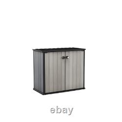 Patio Store 4.6 ft. X 2.6 ft. X 3.11 ft. Resin Horizontal Storage Shed