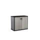 Patio Store 4.6 Ft. X 2.6 Ft. X 3.11 Ft. Resin Horizontal Storage Shed