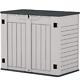 Patiowell Plastic Sheds 50hx41.7w Resin Horizontal Storage With Lockable Door