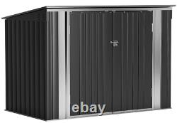 Pool Horizontal Storage Shed, 5.8 x 3.3 FT Pool Storage Bins Outdoor Waterproof