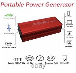 Portable Power Generator Energy Storage Station 55.5Wh with AC/USB Inverter