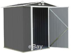 Portable Storage Shed Garden Building House Tool Arrow Ezee Metal Steel Barn