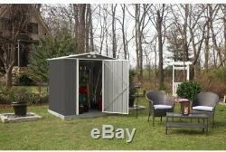 Portable Storage Shed Garden Building House Tool Arrow Ezee Metal Steel Barn