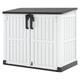 Riwengo Outdoor Storage Shed Horizontal Storage Cabinet Waterproof For Gard