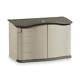 Rubbermaid Commercial Products Fg374801olvss Outdoor Storage Shed, 28 Inx36 Inx55