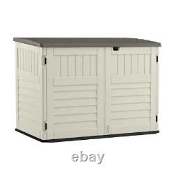 Resin Horizontal Storage Shed 3 ft. 8 in. X 5 ft. 11 in. NEW