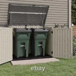 Resin Horizontal Storage Shed 3 ft. 8 in. X 5 ft. 11 in. NEW