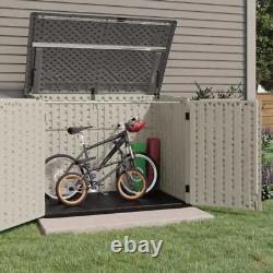 Resin Horizontal Storage Shed 3 ft. 8 in. X 5 ft. 11 in. NEW