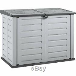 Rimax Gray/Wengue Medium Garden Shed