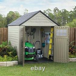 Rubbermaid 7x7 Ft Durable Weather Resistant Resin Outdoor Storage Shed(USA SELL)