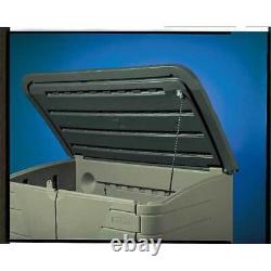 Rubbermaid Commercial Fg374701olvss 32 Cu Ft Resin Horizontal Outdoor Storage