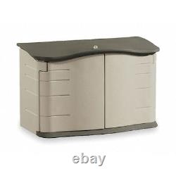 Rubbermaid Commercial Fg374801olvss 18 Cu Ft Resin Horizontal Outdoor Storage