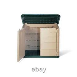 Rubbermaid Commercial Fg374801olvss 18 Cu Ft Resin Horizontal Outdoor Storage