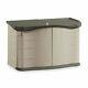 Rubbermaid Fg375301olvss 18 Cu Ft Resin Horizontal Outdoor Storage Shed