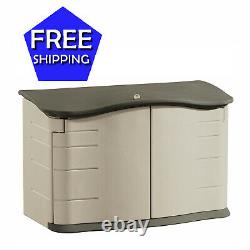 Rubbermaid Horizontal Durable Storage Shed Small