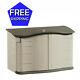 Rubbermaid Horizontal Durable Storage Shed Small