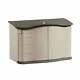 Rubbermaid Horizontal Outdoor Storage Shed, Sand/brown (open Box)