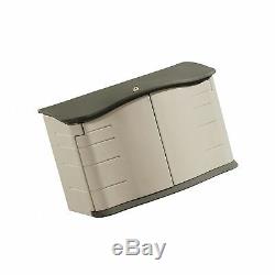 Rubbermaid Horizontal Storage Shed, 2 ft. 3 in. X 4 ft. 6 in FG374801OLV. New