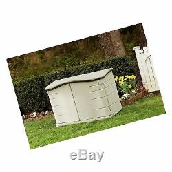 Rubbermaid Horizontal Storage Shed, 2 ft. 3 in. X 4 ft. 6 in FG374801OLV. New