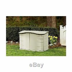 Rubbermaid Horizontal Storage Shed, FG374801OLVSS Small Horizontal Shed