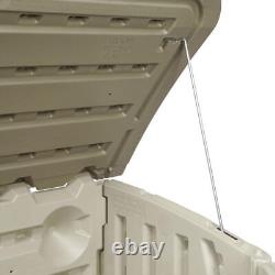 Rubbermaid Large Horizontal Resin Outdoor Storage Shed With Floor (5 x 4 Ft)