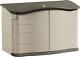 Rubbermaid Small Horizontal Resin Outdoor Storage Shed With Floor (4.5 X 3 Ft) W
