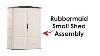 Rubbermaid Small Shed Assembly 52 Cu Ft From Home Depot